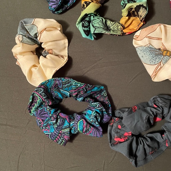 TRADED-Hand Crafted Scrunchie Lot - Picture 2 of 5